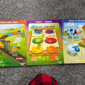 Kids Colors Puzzle Board - Multicolor